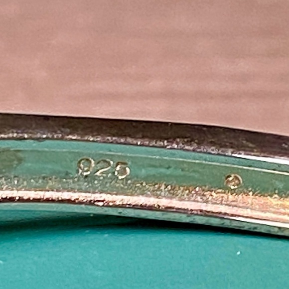 Natural Opal and lab diamonds gemstones set in rhodium plated SS bracelet - Picture 6 of 16